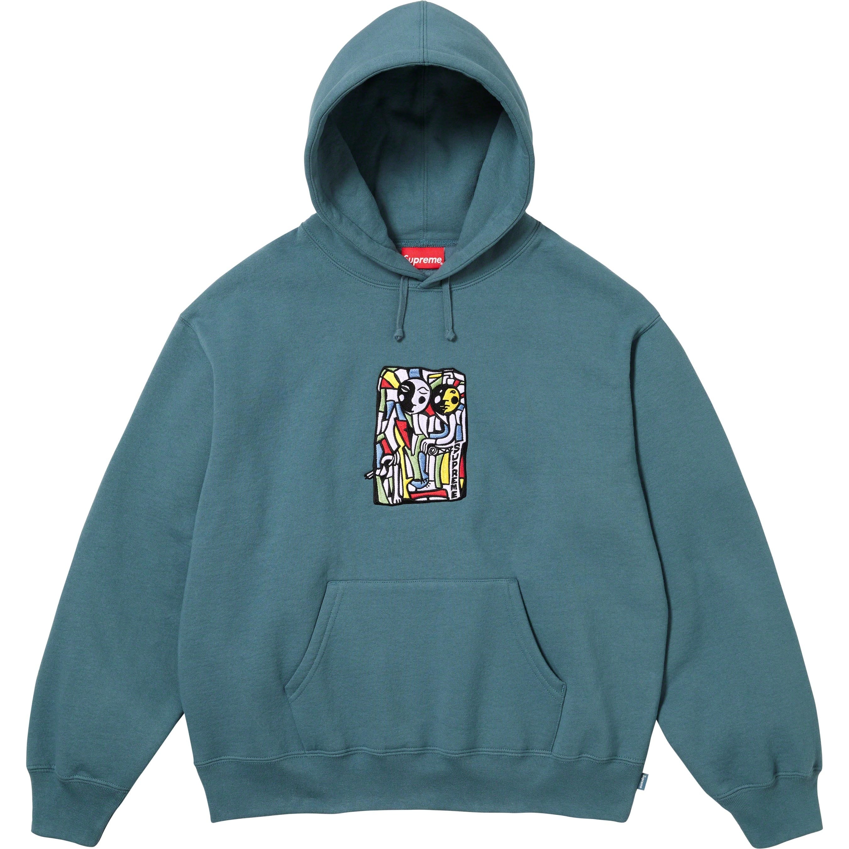 Neil Blender Mosaic Hooded Sweatshirt view 7